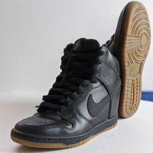 Nike high dunk wedge